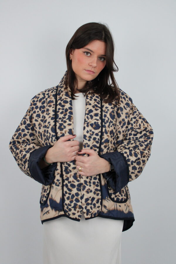 Veste imprimé léopard | Rachel